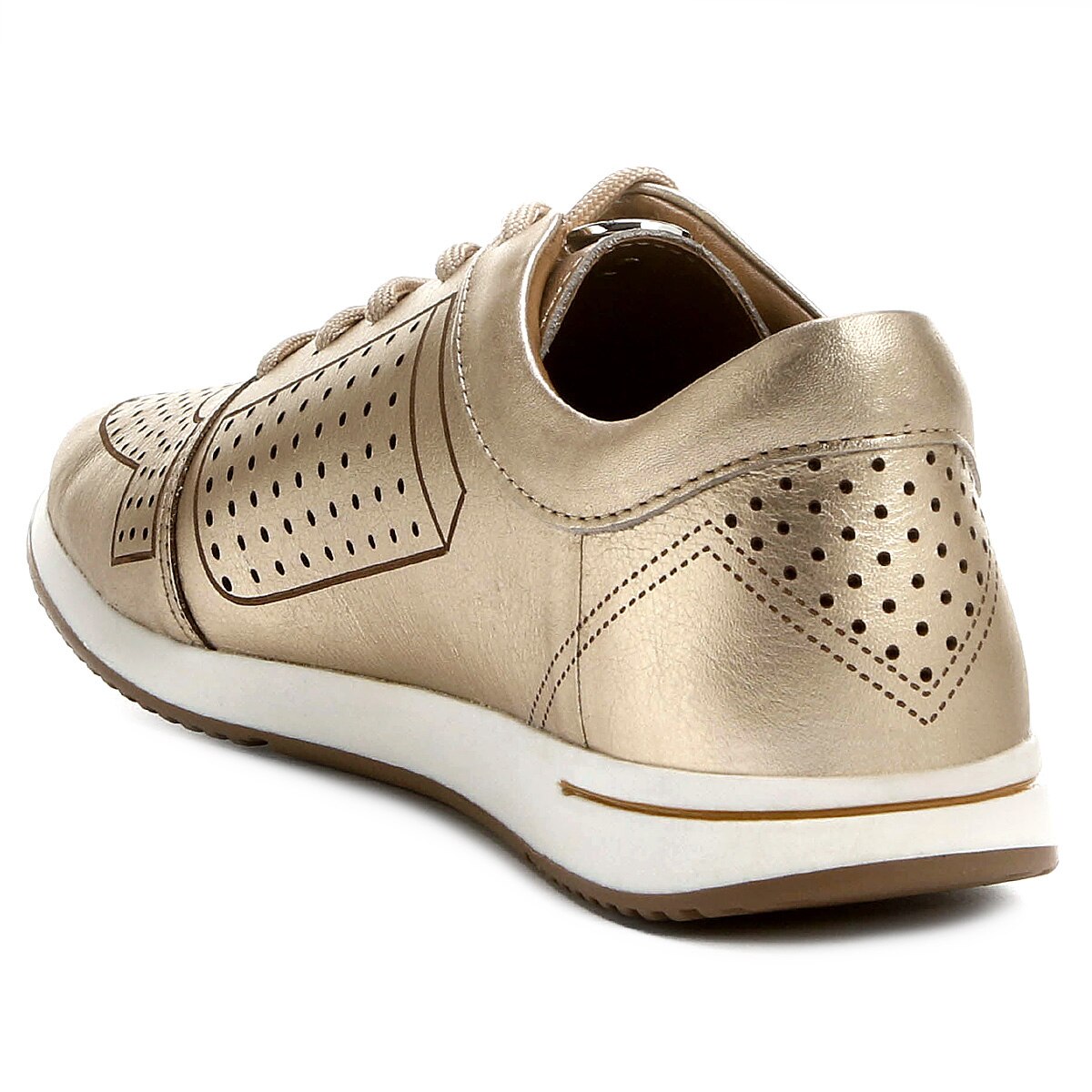 Tênis Cravo \u0026 Canela Furadinho - Dourado | Netshoes